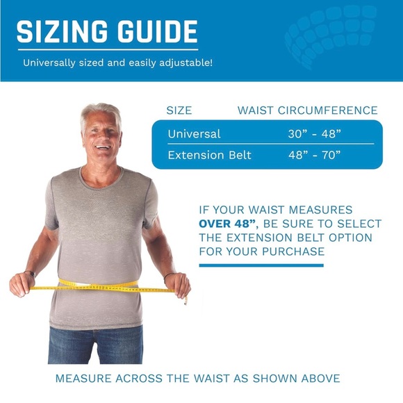 NWT Ovation Medical Nu-Form Universal Lower Back Brace - Picture 11 of 11